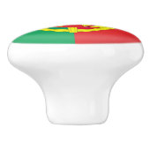 ポルトガルのポルトガル人の旗 セラミックノブ (側面)