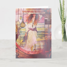 ポルトガルのポートホールから カード