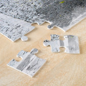 ポルトガルのマデイラでの食事 ジグソーパズル (側面)