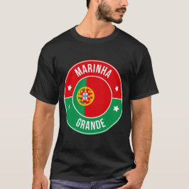 ポルトガルのマリーニャ・グランデ市 Tシャツ