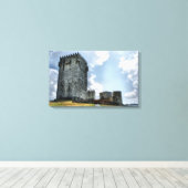 ポルトガルのモンタレグレ城 キャンバスプリント (インサイチュ (ウッドフロア))