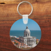 ポルトガルのリスボンにあるサンタ・エングラシア教会 キーホルダー (裏面)