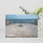 ポルトガルのリスボンにあるCommerce Square (スタンド正面)