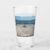 ポルトガルのリスボンにあるCommerce Square タンブラーグラス (裏面)