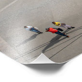 ポルトガルのリスボンにあるCommerce Square フォトプリント (角)