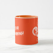 ポルトガルのロースターボムディアグッドモーニング引用文 マグカップ (中央)