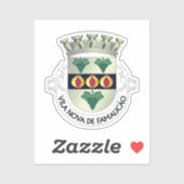 ポルトガルのヴィラ・ノヴァ・デ・ファミリカオの紋章 シール (シート)