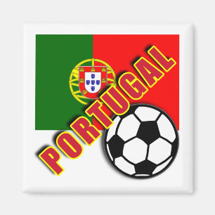 ポルトガルの世界のサッカーファンのTシャツ マグネット