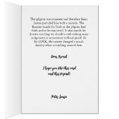 ポルトガルの伝説の誕生日カード (内側 (右))