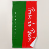 ポルトガルの個人用設定 ビーチタオル (正面)