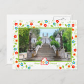 ポルトガルの写真 – Bom Jesus, Braga ポストカード (正面/裏面)