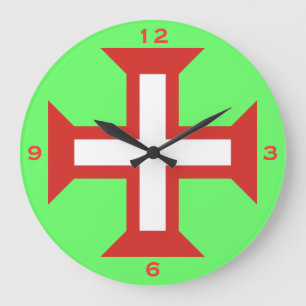 ポルトガルの十字時計 ラージ壁時計