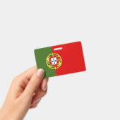 ポルトガルの国旗 バッジ (手持ち)