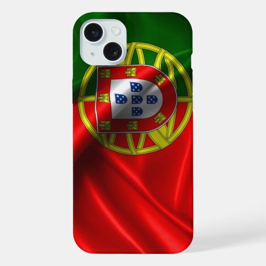 ポルトガルの国旗 iPhoneケース (裏面)