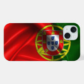 ポルトガルの国旗 iPhoneケース (裏面横)
