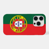 ポルトガルの国旗 iPhoneケース (裏面横)