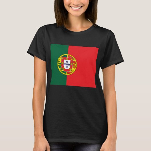 ポルトガルの国旗 Tシャツ (正面)
