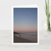 ポルトガルの夕焼け カード (正面)