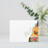 ポルトガルの多くのシンボル - ポルトガルギター ポストカード (スタンド正面)