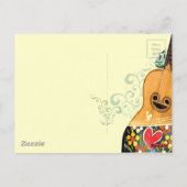 ポルトガルの多くのシンボル – ポルトガル語ギター ポストカード (裏面)