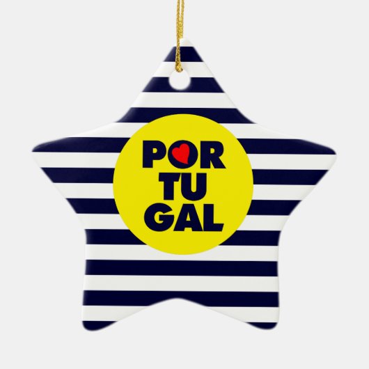 ポルトガルの太陽 セラミックオーナメント (正面)