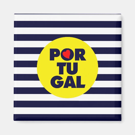 ポルトガルの太陽 マグネット (正面)