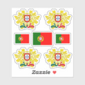 ポルトガルの州記号/紋章 シール (シート)