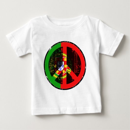 ポルトガルの平和 ベビーTシャツ (正面)