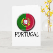 ポルトガルの挨拶状 カード (黄色い花)