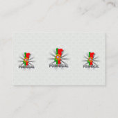 ポルトガルの旗の地図2.0 名刺 (裏面)