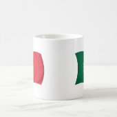 ポルトガルの旗 コーヒーマグカップ (中央)