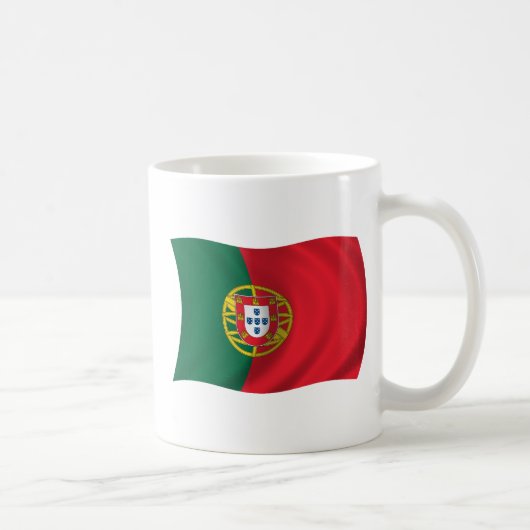 ポルトガルの旗 コーヒーマグカップ (右)