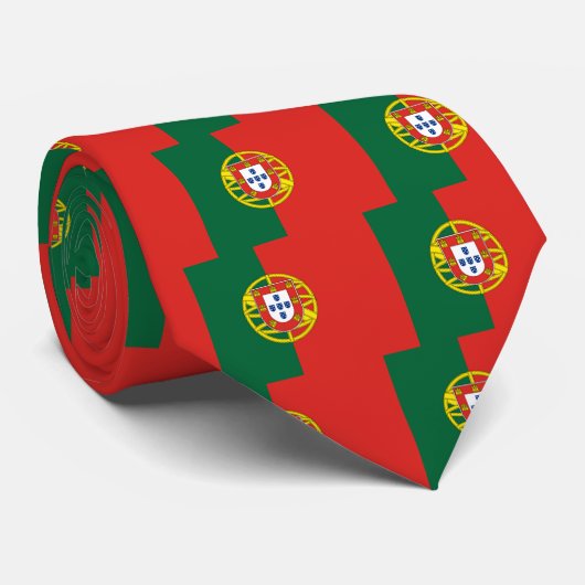 ポルトガルの旗 ネクタイ (ロール)