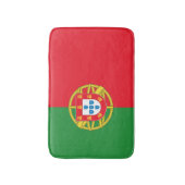 ポルトガルの旗 バスマット (正面縦)