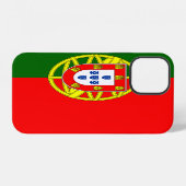 ポルトガルの旗 iPhoneケース (裏面横)