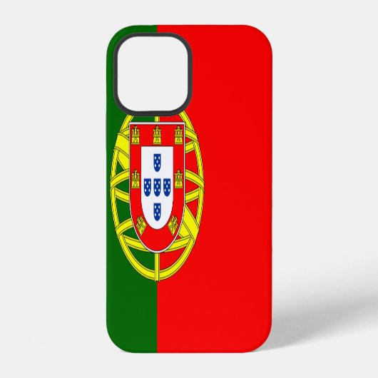 ポルトガルの旗 iPhoneケース (裏面)