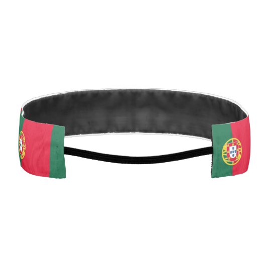 ポルトガルの日の休暇に向けたポルトガル国旗 アスレチックヘッドバンド (裏面)