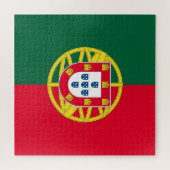 ポルトガルの日の休暇に向けたポルトガル国旗 ジグソーパズル (横)