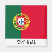 ポルトガルの日の休暇に向けたポルトガル国旗 マグネット (正面)