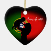 ポルトガルの母性 セラミックオーナメント (裏面)