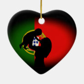 ポルトガルの母性 セラミックオーナメント (裏面)