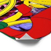 ポルトガルの民俗デザイン ポスター (角)