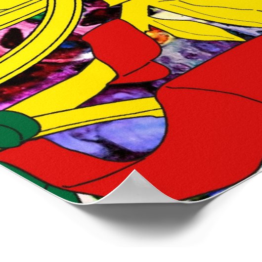 ポルトガルの民俗デザイン ポスター (角)