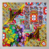 ポルトガルの民俗デザイン ポスター (正面)