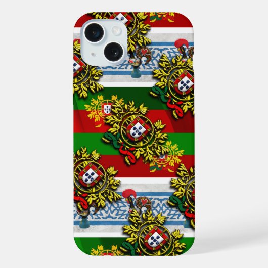 ポルトガルの民俗芸術 iPhoneケース (裏面)