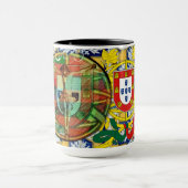 ポルトガルの民芸品 マグカップ (中央)