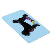 ポルトガルの水上犬(浮き線を付けて立つ) マグネット (右側)