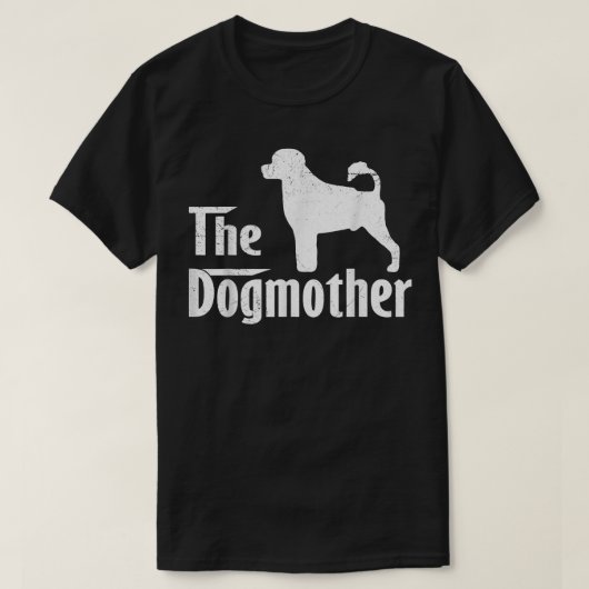 ポルトガルの水好きが犬の母の日に贈り物  Tシャツ (デザイン正面)