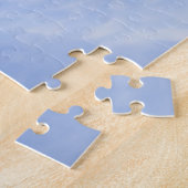 ポルトガルの水犬が雪のクリスマスを過ごした ジグソーパズル (側面)