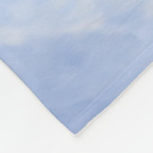 ポルトガルの水犬が雪のクリスマスを過ごした フリースブランケット (角)